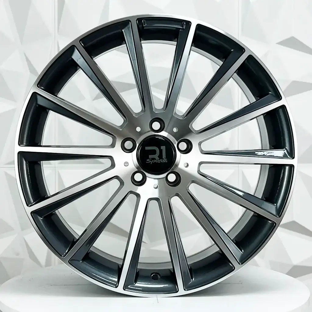 RIN 19X8 5-112 R1 SPORT F9730 GUNMETAL MACHINED FACE ET35 CB66.6