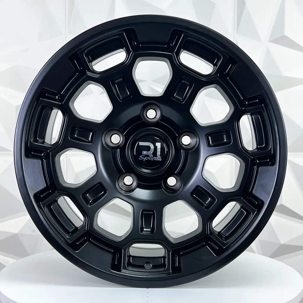 RIN 18X9 5-150 R1 SPORT F8737 MATTE BLACK ET18 CB110.2