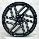RIN 24X10 6-139.7 R1 SPORT FF2076 BLACK MILLING ET15 CB78.1