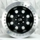 RIN 15X12 5-114.3 R1 SPORT 8047 SATIN BLACK ALUMINUM RING ET-70 CB73.1