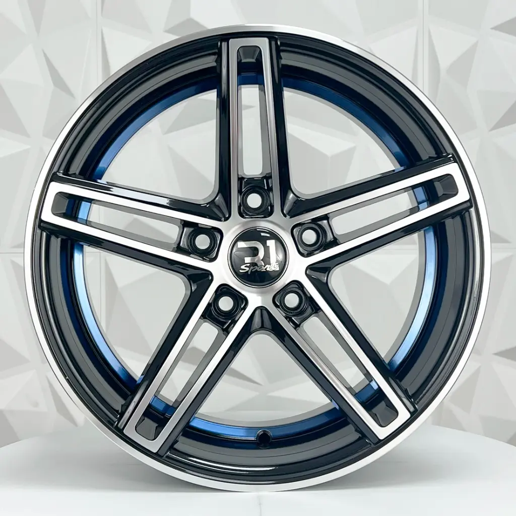RIN 15X7 4-100 R1 SPORT 5053 MBL-BLUE+UNDERCUT* ET25 CB73.1