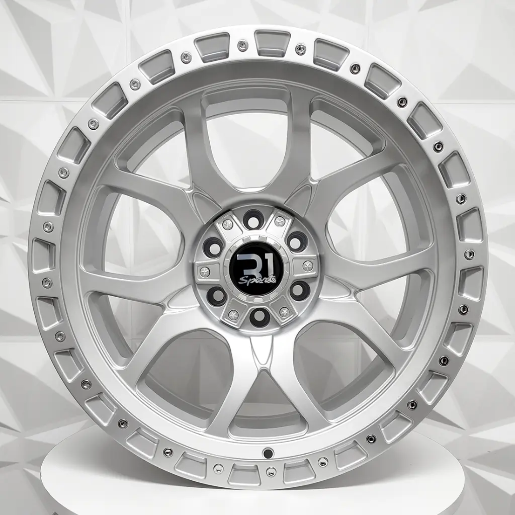RIN 20X10 5-127 R1 SPORT X051 STAIN SILVER ET-18 CB83