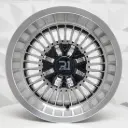 RIN 14X8 6-139.7 R1 SPORT JWC265 BLACK MACHINE FACE MACHINE LIP ET-13 CB110