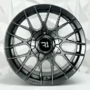 RIN 18X9.5 5-100/113 R1 SPORT QC1211 HYPER BLACK ET38 CB73.1