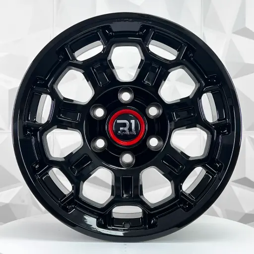 [170697] RIN 17X8 6-139.7 R1 SPORT F7672 GLOSS BLACK ET5 CB106.1