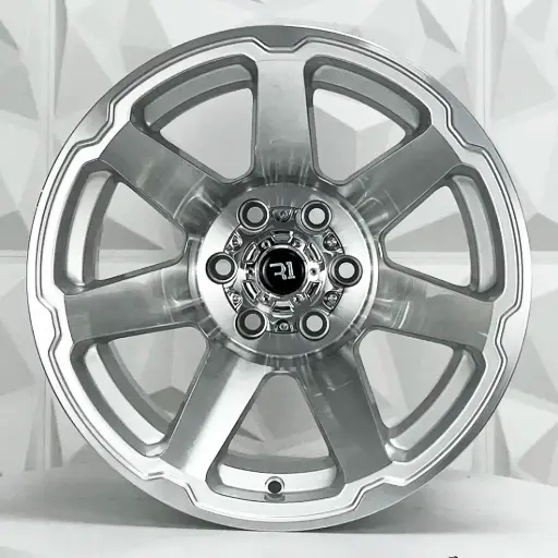 [154867] RIN 15X10 5-114.3 R1 SPORT QC1856 SILVER MACHINE FACE MACHINE LIP ET-44 CB83.1