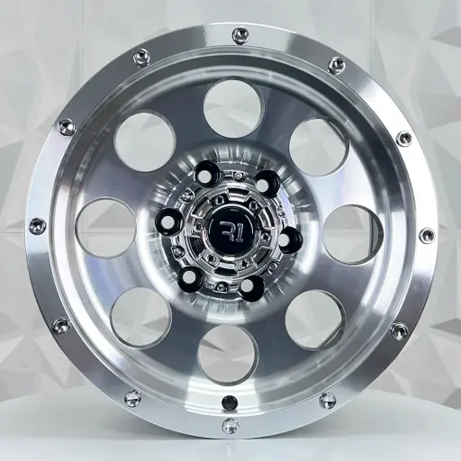 [164600] RIN 16X8 6-139.7 R1 SPORT QC812 BLACK MACHINE FACE MACHINE LIP ET-10 CB110